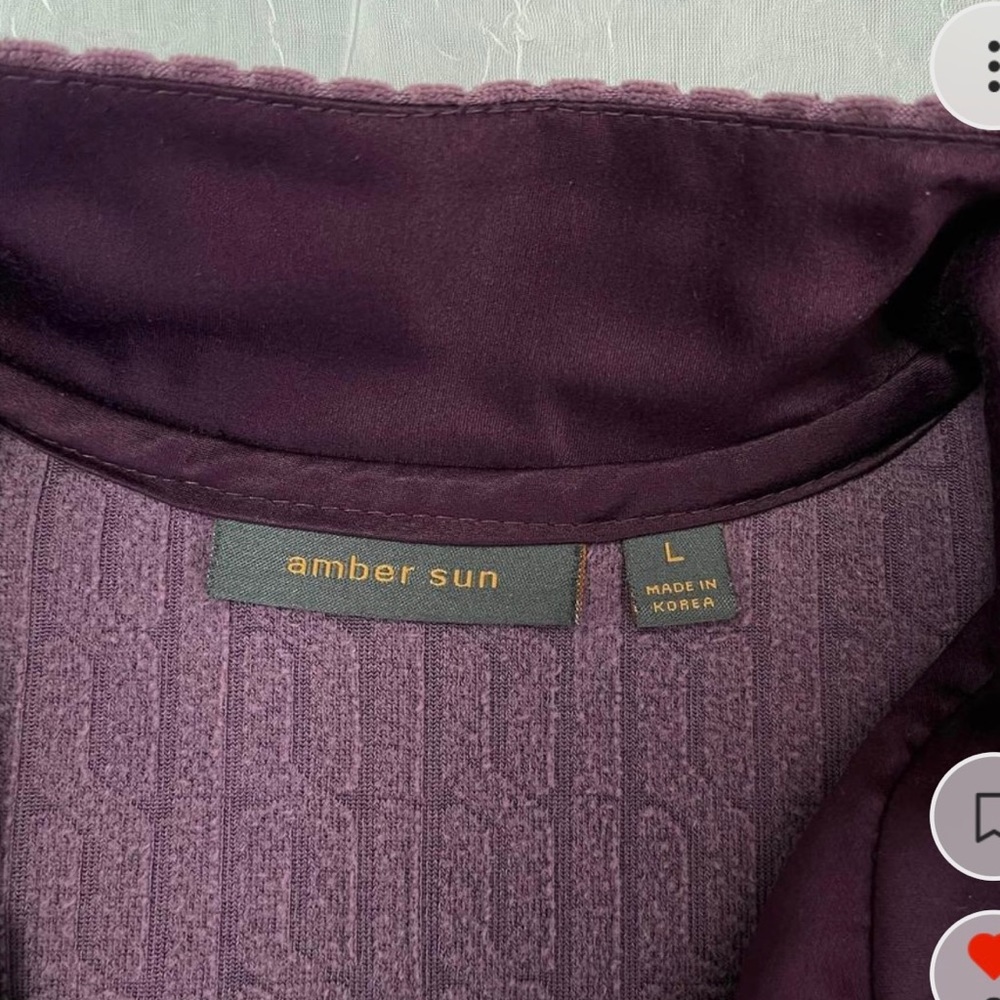 Vintage early 2000's velour vest by Amber Sun from Nordstrom - Picture 5 of 7